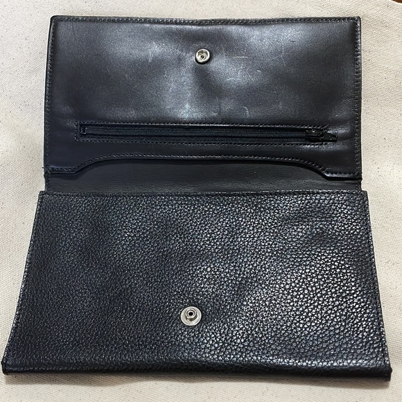 Vintage Roots Toronto Black Leather Wallet - Picture 3 of 8